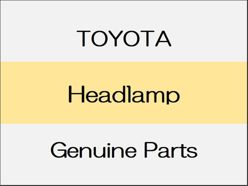 [NEW] JDM TOYOTA COROLLA Sport A12,E219Œn Headlamp Z