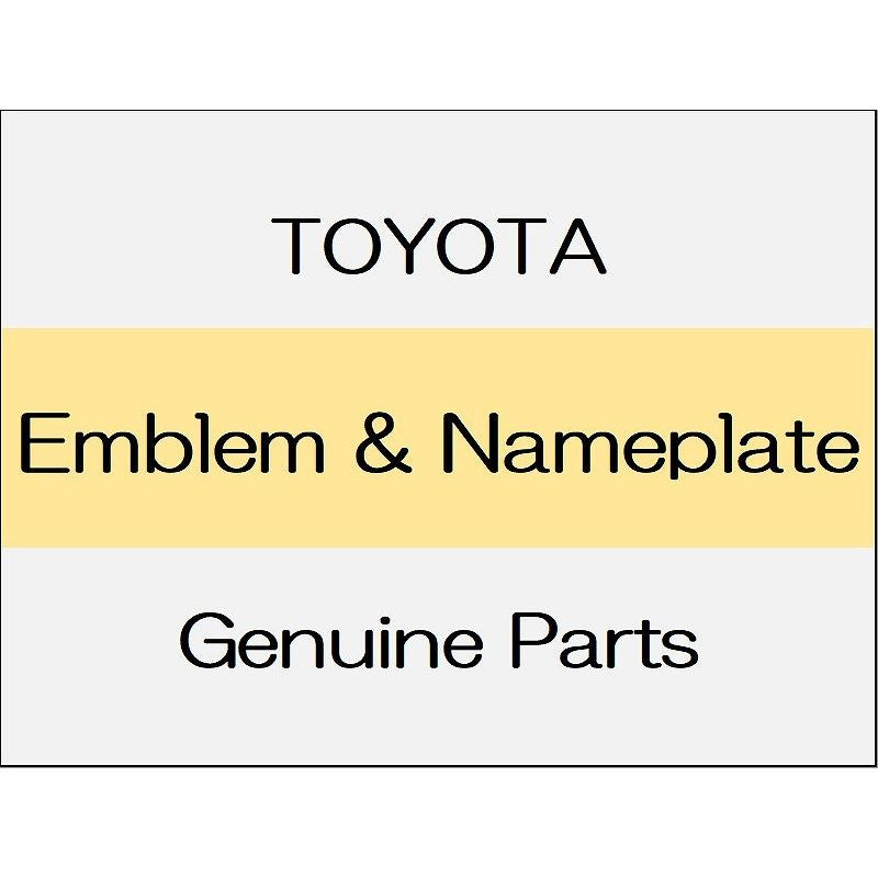 [NEW] JDM TOYOTA COROLLA Cross ZSG10 Emblem & Nameplate