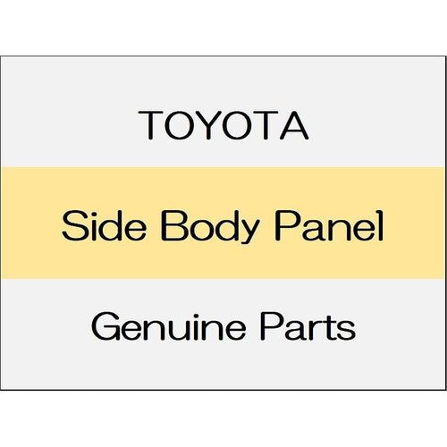 [NEW] JDM TOYOTA VELLFIRE A4#,H4# Side Body Panel <Rear 2/2> Rear 2/2