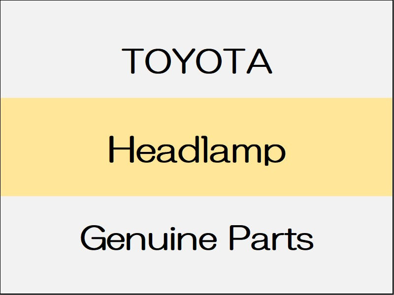 [NEW] JDM TOYOTA LAND CRUISER 250 J250 Headlamp Zx First Edition
