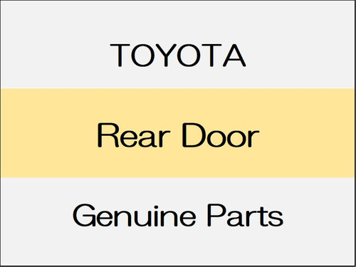 [NEW] JDM TOYOTA LAND CRUISER 250 J250 Rear Door Glass & Regulator