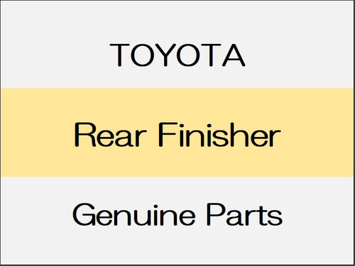 [NEW] JDM TOYOTA LAND CRUISER 250 J250 Rear Body Trim 7-Seater