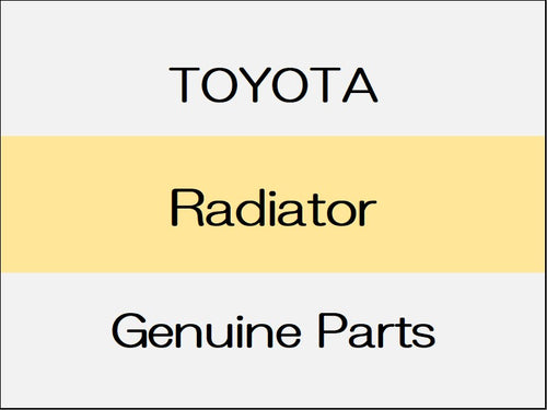 [NEW] JDM TOYOTA LAND CRUISER 250 J250 Radiator <For Engine> 2Tr-Fe