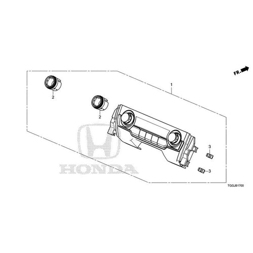 [NEW] JDM HONDA CIVIC FK8 2020 Automatic Air Conditioning Control GENUINE OEM