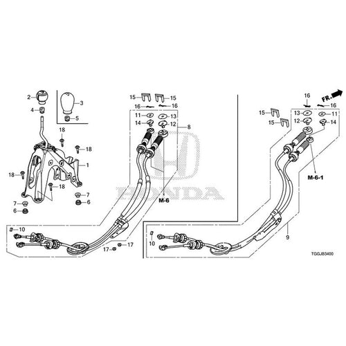 [NEW] JDM HONDA CIVIC FK8 2020 Shift Lever GENUINE OEM