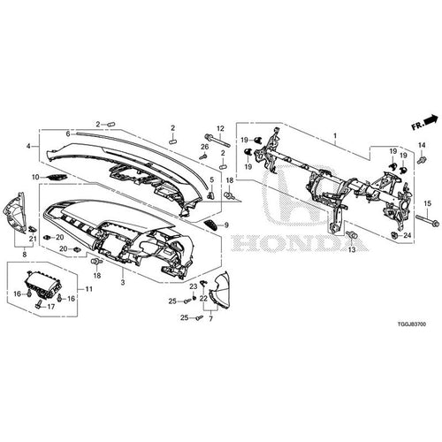 [NEW] JDM HONDA CIVIC FK8 2020 Instrument Panel GENUINE OEM