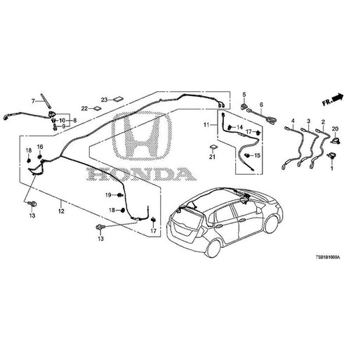 [NEW] JDM HONDA FIT GK5 2017 Antenna GENUINE OEM