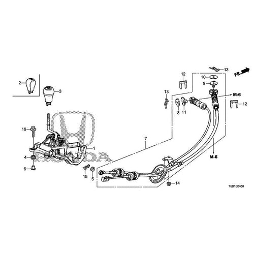 [NEW] JDM HONDA FIT GK5 2017 Shift Lever GENUINE OEM