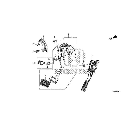 [NEW] JDM HONDA FIT GR1 2020 Pedals GENUINE OEM