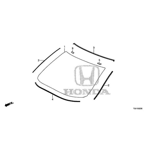 [NEW] JDM HONDA CIVIC FC1 2020 Front Windshield GENUINE OEM