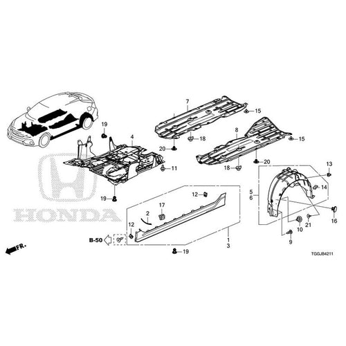 [NEW] JDM HONDA CIVIC FK7 2021 Undercover GENUINE OEM