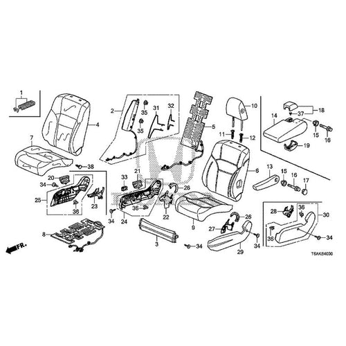 [NEW] JDM HONDA ODYSSEY RC1 2021 Front Seat (Driver's Side) GENUINE OEM