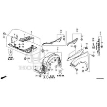 Load image into Gallery viewer, [NEW] JDM HONDA ODYSSEY RC1 2021 Front Fenders GENUINE OEM
