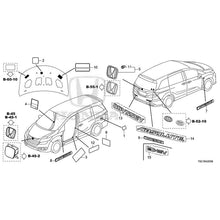 Load image into Gallery viewer, [NEW] JDM HONDA ODYSSEY e:HEV RC4 2021 Emblem/Caution Label GENUINE OEM
