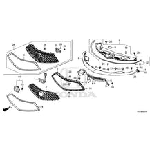 Load image into Gallery viewer, [NEW] JDM HONDA LEGEND HYBRID KC2 2018 Front Grille (120/130/520) GENUINE OEM
