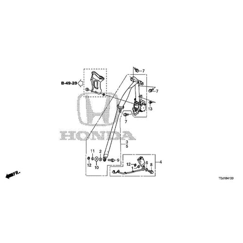 [NEW] JDM HONDA S660 JW5 2020 Seat Belt GENUINE OEM