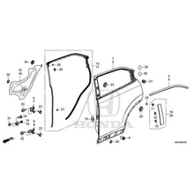 Load image into Gallery viewer, [NEW] JDM HONDA VEZEL RV3 2021 Rear Door Panel GENUINE OEM
