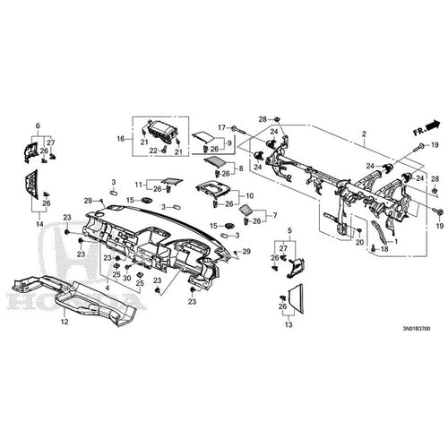 [NEW] JDM HONDA VEZEL e:HEV RV5 2021 Instrument panel GENUINE OEM