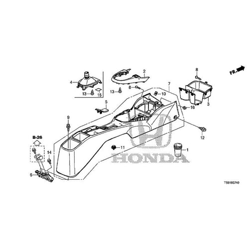 [NEW] JDM HONDA FIT GK4 2017 Console (1) GENUINE OEM