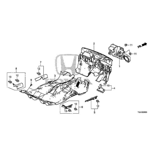 [NEW] JDM HONDA FIT GK5 2014 Floor Mat GENUINE OEM