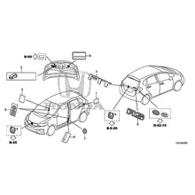 Load image into Gallery viewer, [NEW] JDM HONDA FIT GK5 2014 Emblem/Caution Label GENUINE OEM
