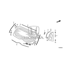 Load image into Gallery viewer, [NEW] JDM HONDA FIT GK5 2014 Rear Windshield Glass/Quarter Glass GENUINE OEM
