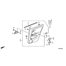 Load image into Gallery viewer, [NEW] JDM HONDA STREAM RN6 2013 Rear Door Lining GENUINE OEM
