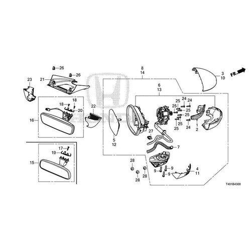 [NEW] JDM HONDA CIVIC FL1 2022 Mirrors GENUINE OEM