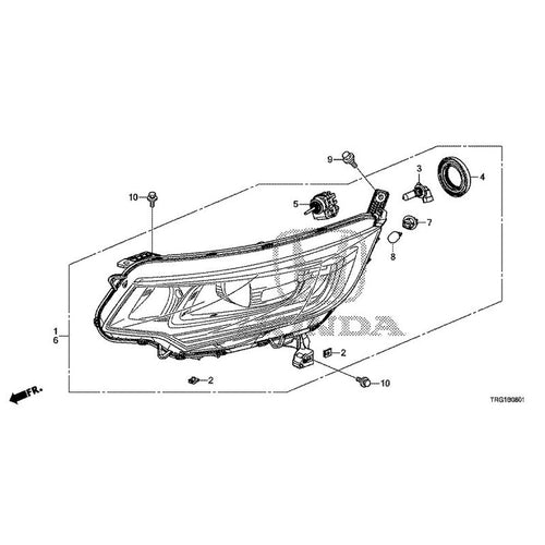 [NEW] JDM HONDA FREED+ HYBRID GB7 2020 Headlight (Led) GENUINE OEM