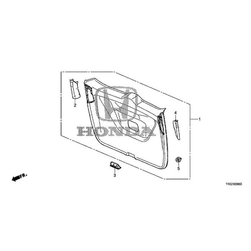 [NEW] JDM HONDA FREED+ HYBRID GB7 2020 Tailgate Lining GENUINE OEM