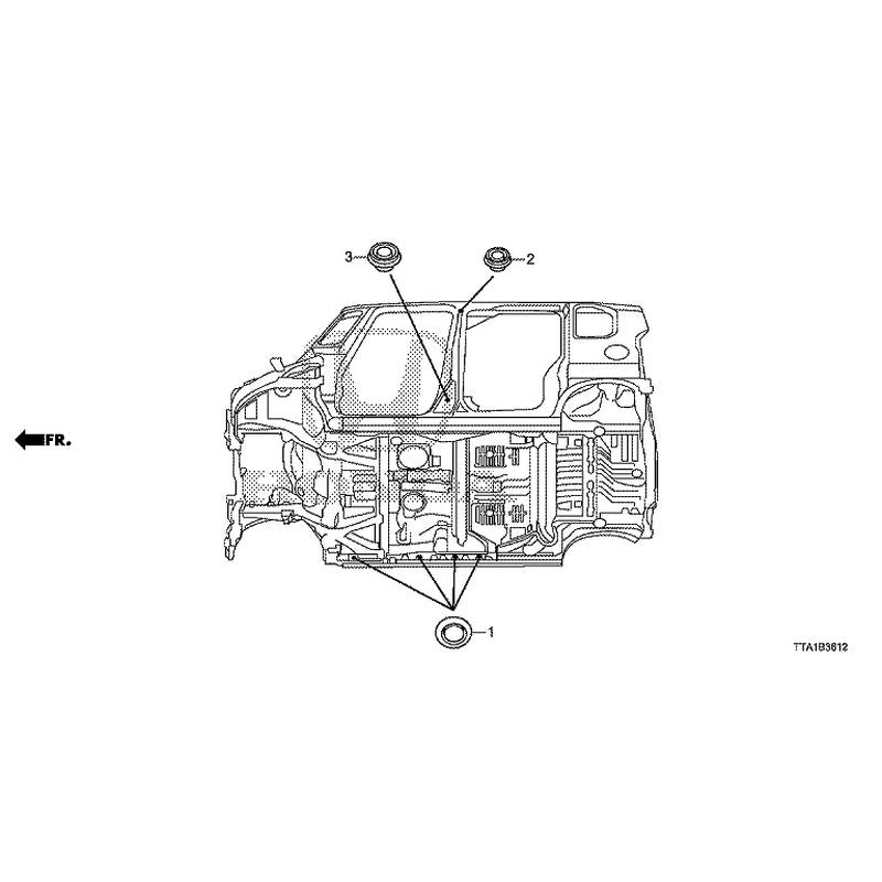 [NEW] JDM HONDA N-BOX JF3 2021 Grommet (Lower) GENUINE OEM – JDM Yamato