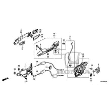Load image into Gallery viewer, [NEW] JDM HONDA CIVIC FK8 2017 Rear Door Locks/Outer Handles GENUINE OEM
