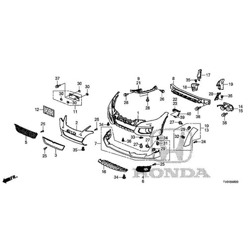 [NEW] JDM HONDA CIVIC FK2 2015 Front Bumper GENUINE OEM