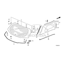 Load image into Gallery viewer, [NEW] JDM HONDA SHUTTLE GP7 2021 Rear Windshield Glass/Quarter Glass GENUINE OEM
