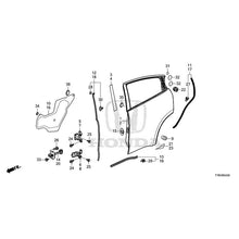 Load image into Gallery viewer, [NEW] JDM HONDA VEZEL HYBRID RU3 2020 Rear Door Panel GENUINE OEM
