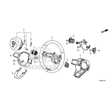 Load image into Gallery viewer, [NEW] JDM HONDA CIVIC FL4 2023 Steering Wheel (SRS) GENUINE OEM
