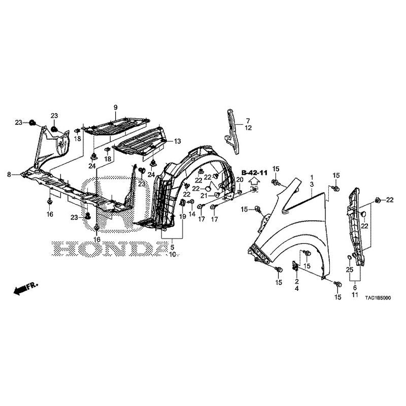 [NEW] JDM HONDA STEP WGN SPADA RP5 2020 Front Fenders GENUINE OEM – JDM ...