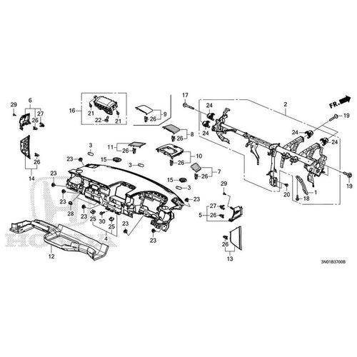 [NEW] JDM HONDA VEZEL e:HEV RV5 2021 Instrument panel GENUINE OEM