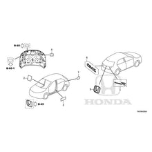 Load image into Gallery viewer, [NEW] JDM HONDA CIVIC FL5 2023 Emblem/Caution Label GENUINE OEM
