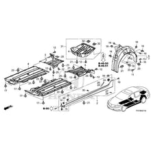 Load image into Gallery viewer, [NEW] JDM HONDA LEGEND HYBRID KC2 2016 Side Sill Garnish/Under Cover GENUINE OEM
