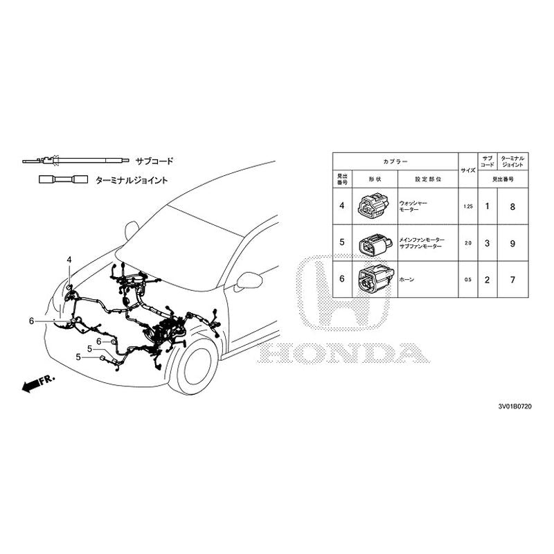 [NEW] JDM HONDA ZR-V RZ3 2023 Electrical Connector (Front) GENUINE OEM ...