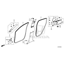 Load image into Gallery viewer, [NEW] JDM HONDA ZR-V RZ3 2023 Pillar Garnish GENUINE OEM
