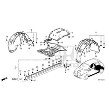 Load image into Gallery viewer, [NEW] JDM HONDA Honda e ZC7 2023 Undercover/Rear Inner Fender GENUINE OEM
