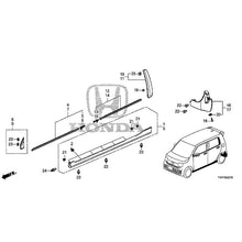 Load image into Gallery viewer, [NEW] JDM HONDA N-WGN CUSTOM JH3 2023 Molding/Side Sill Garnish GENUINE OEM
