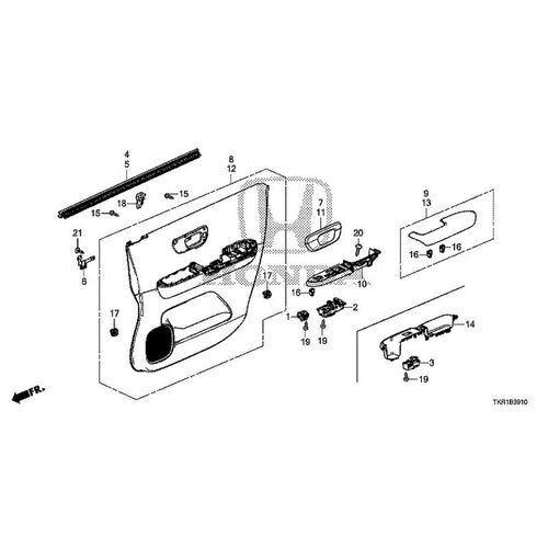 [NEW] JDM HONDA N-WGN JH3 2023 Front Door Lining GENUINE OEM