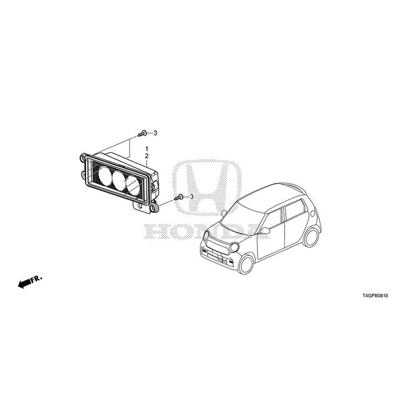 [NEW] JDM HONDA N-ONE JG3 2023 Fog Lights GENUINE OEM