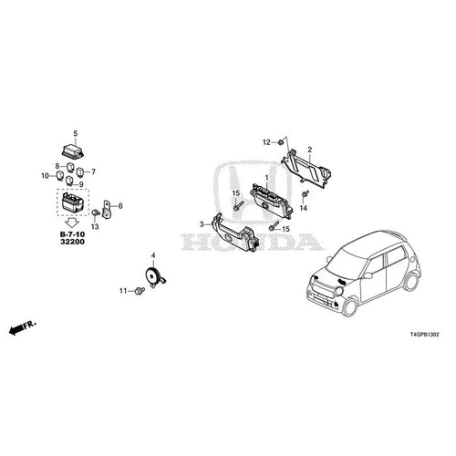 [NEW] JDM HONDA N-ONE JG3 2023 Control unit (engine room) GENUINE OEM