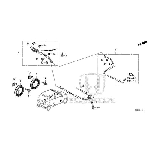 [NEW] JDM HONDA N-ONE JG3 2023 Antenna/Speakers GENUINE OEM