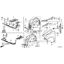 Load image into Gallery viewer, [NEW] JDM HONDA ODYSSEY e:HEV RC5 2024 Front Fenders GENUINE OEM
