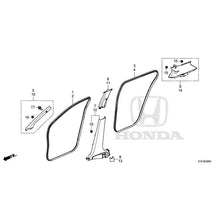 Load image into Gallery viewer, [NEW] JDM HONDA WR-V RG5 2024 Pillar Garnish GENUINE OEM
